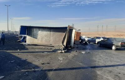  بی ‌مبالاتی راننده پژو آزادراه قزوین–کرج را مسدود کرد