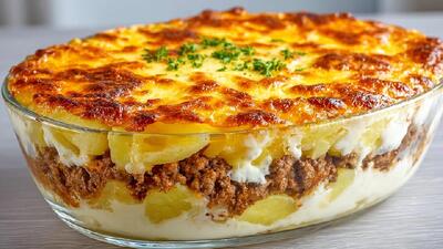  طرز تهیه کاسرول سیب زمینی آماده در ۱۰ دقیقه/ بهترین دستور کاسرول آلمانی!