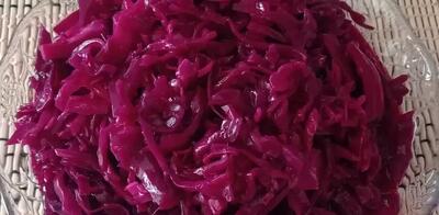 طرز تهیه ترشی ترکی کلم قرمز : یک ترشی فوق العاده خوشمزه !