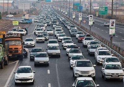 وضعیت راه‌های کشور؛ ترافیک سنگین در ۴ آزادراه