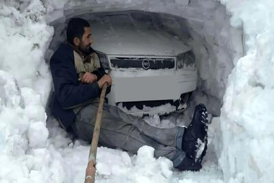 ایران سفیدپوش شد/ برف ۲ برابر سال گذشته! + عکس ماهواره ای