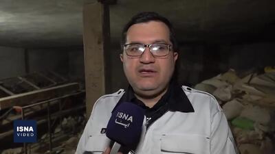 خطر فروریزش در سه سرای بازار بزرگ تهران+ فیلم