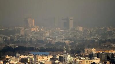 آخرین وضع شاخص کیفیت هوای شهرهای صنعتی تا ساعت ۶ صبح