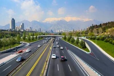  خلاقیت شهرداری تهران در یک اتوبان جلب‌توجه کرد+ فیلم