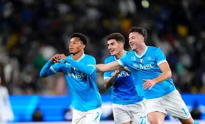 ناپولی قهرمان سوپرجام ایتالیا شد