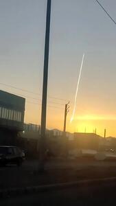 ببینید| فیلم وایرال شده از تست و پرتاب موشک در شرق کشور