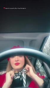 شب یلدا 1404: استایل قرمز به سبک بهنوش طباطبایی