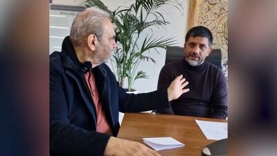 دیدار جواد خیابانی با علیرضا دبیر و تمجید از عملکرد او