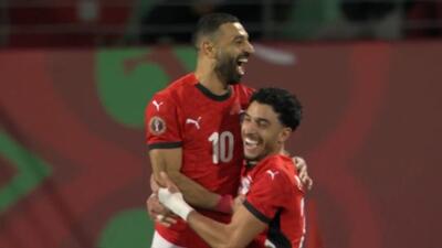 گل دوم مصر به زیمبابوه (محمد صلاح)