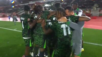 گل دوم نیجریه به تانزانیا (شوت زیبای لوکمن)