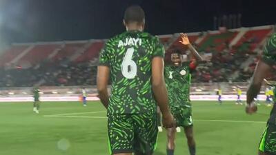 گل اول نیجریه به تانزانیا (اجایی)