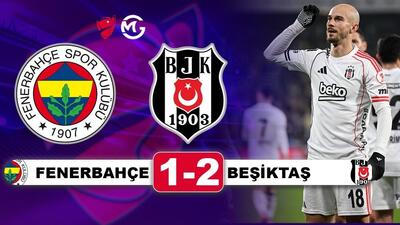 خلاصه بازی فنرباغچه 1-2 بشیکتاش