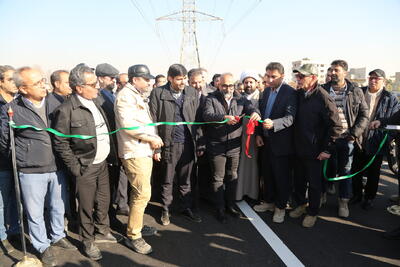  بزرگراه شهید بروجردی تکمیل تر شد