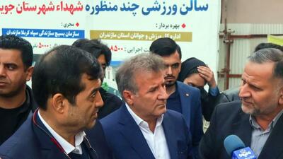 گزارش تصویری / سفر وزیر ورزش به مازندران