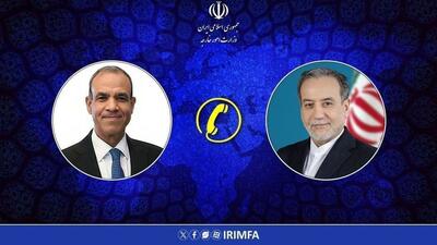 رایزنی وزیران خارجه ایران و مصر درباره تحولات منطقه