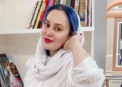 ست جالب آرام جعفری و همسرش در شب یلدا/ عکس