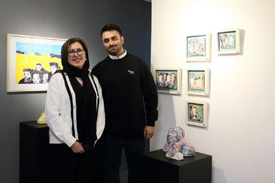 خشایار فرهت و پرتره تا کجا می‌تواند پرتره بماند در گالری مژده/عکس ها