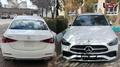 توقیف  عجیب بنز 15 میلیاردی در کرمان