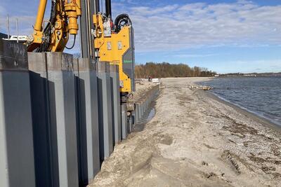 ثبت بین‌المللی اختراع فناوری سازه نگهبان برای گودبرداری ساحلی