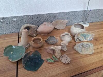 کشف ظروف تاریخی مربوط به قرن پنجم هجری در ابهر