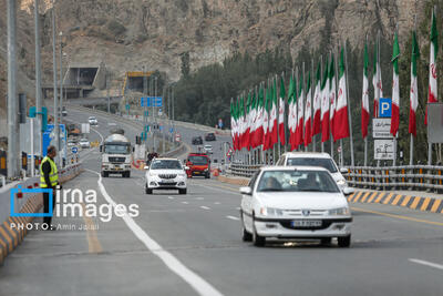 ممنوعیت تردد در محور چالوس و آزادراه تهران - شمال تا ساعت ۱۹