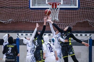 برد صدرنشینان لیگ برتر بسکتبال زنان در هفته یازدهم