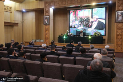  مراسم ختم اشرف بروجردی در تهران