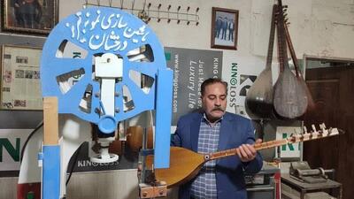  چگور و بالابان  روح موسیقی اقوام شاهسون و قاراقان