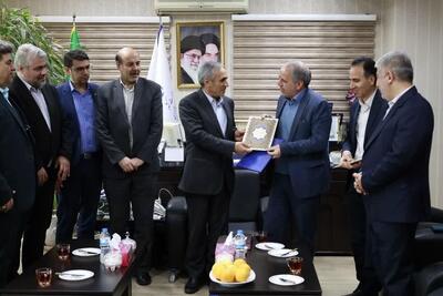  تودیع و معارفه مدیران اداره برق پرند و رباط کریم