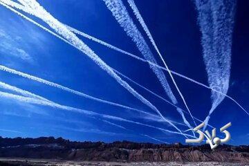 خط‌های سفید در آسمان تهران/ چرا آسمان پاییز و زمستان خط‌خطی‌تر است؟  - مجله اینترنتی کولاک