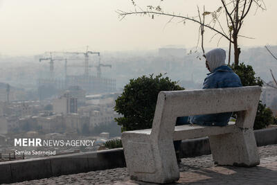 استان تهران زیرسایه هوای ناسالم؛ نقشه آلودگی ازبهارستان تا ورامین قرمز