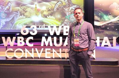 نخستین حضور رسمی یک ایرانی در صف اول مراسم افتتاحیه کنگره جهانی بوکس حرفه‌ای/ جبارپور: پرچمداری در WBC لحظه‌ای فراموش‌نشدنی بود