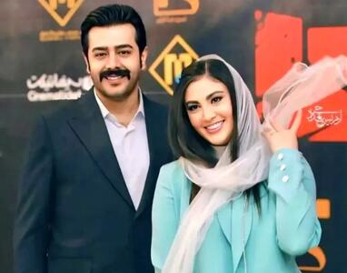 مریم مومن با تاج اناری در شب چله!/ عکس