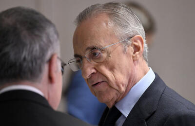 تعجب فلورنتینو پرز از تصمیم آلونسو: چرا وینیسیوس را تعویض کرد؟‌ / عکس - پارس فوتبال