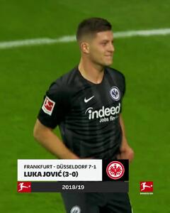 ویدئو: هنرنمایی لوکا یوویچ برای فرانکفورت - پارس فوتبال