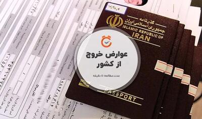 نرخ عوارض خروج از کشور در سال ۱۴۰۵ اعلام شد