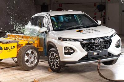 عملکرد فاجعه‌بار سوزوکی فرانکس در آزمون‌های تصادف - پدال