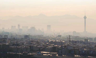 کیفیت هوای تهران در آستانه وضعیت قرمز - روزنامه رسالت