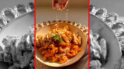  فیلم طرز تهیه پاستای خامه ای خوشمزه