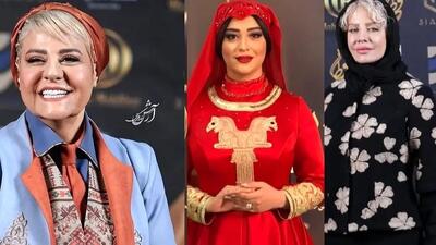  عکس ها / تیپ و استایل شیک بانوان حاضر در جشن حافظ: از درخشش بهنوش طباطبایی و بهاره رهنما تا شراره رخام، رابعه اسکویی ،مریم کاویانی و سونیا حسنی