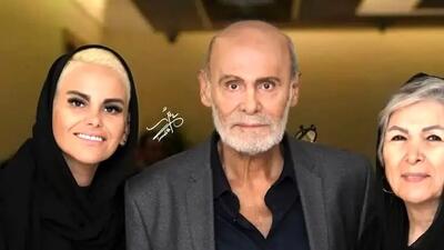  عکس سفر در زمان /  «جمشید هاشم پور» در 27 سالگی در کنار «لی‌لی رضوانی»؛ سال 1350چه موهای پرپشتی ....