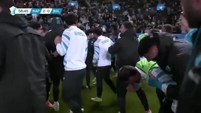 گل دوم ناپولی به بولونیا+ ویدئو