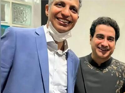  دنیای سلبریتی ها/ماچ و بوسه عادل در رونمایی از البوم همایون شجریان