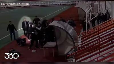 تصاویر کتک زدن خبرنگاران توسط عوامل محمود فکری