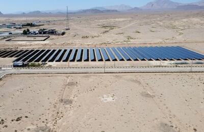 آغاز عملیات اجرایی ۲ نیروگاه خورشیدی در شرقی ترین نقطه کشور