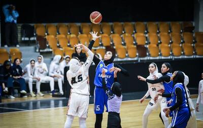 ادامه صدرنشینی آکادمی سحر در لیگ بسکتبال بانوان