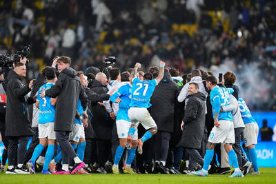 ناپولی، قهرمان سوپرکاپ ایتالیا در سال 2025 / عکس