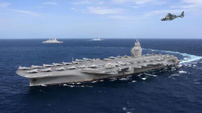  پروژه بزرگ فرانسه: ساخت ناو هواپیمابر هسته‌ای جدید تا سال ۲۰۳۸