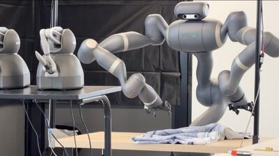  ربات انسان‌نمای KR-1 چگونه حوله را به‌ صورت خودکار تا می‌ کند؟ + ویدیو