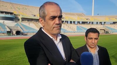 ابوالقاسم‌پور: ورزشگاه غدیر در آستانه میزبانی مجدد
